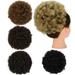SAYFUT Afro KiSAYFUTy Curly Short Puff Ponytail Messy Updo Hairpieces for Women Girls Afro Bun Hair Extension Puffs Ponytail Chignon Hairpiece With Drawstring -65/90/120G