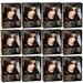 Pack of (12) Clairol Nicen Easy Perfect 10 Permanent Hair Color 5 Medium Brown