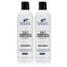 FRAGFRE 2 in 1 Shampoo and Conditioner 12 oz (2-Pack Gift Set) - Vegan Gluten Free Cruelty Free - Hypoallergenic Sulfate Free Shampoo for Short Hairs