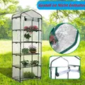 Serre verte pour plantes domestiques mini jardin chambre chaude couverture en PVC plastique