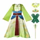 Costume de princesse HuaMulan pour filles tenue de Rhpour enfants déguisement cosplay tenue de