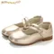 Filles chaussures princesse florale grande fille chaussures enfants chaussures pour filles en cuir