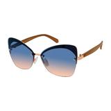Nanette Nanette Lepore Women's Cat-Eye Sunglasses with 100% UV Protection