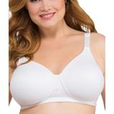 Vanity Fair Womens Beauty Back Full Figure Wirefree Bra, 36DD, Star White