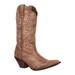 Women's Durango Boot DCRD177 11" Western Scalloped Crush