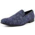 Amali Mens Sequin Barnes Slip-On Smoking Slipper Loafer