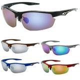 MLC Eyewear Model 85R UV400 Ultra Reflective Light Weight Sport Frame Sunglasses