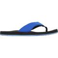 da hui Men's Flip Flop Sandal Black Navy, 9