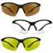 proSPORT 3 Pairs Safety BIFOCAL Glasses Reader Blue Light Blocking HD, Clear and Night Yellow Lens ANSI Z87.1 Reading Magnification +1.50