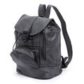 with Convertible Strap Genuine Leather Backpack