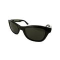 Visual Detroit Level III Polarized Square Sunglasses, Gloss Black/Grey