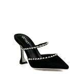 Ochotoros Slip On Women's Mule Pumps in Black