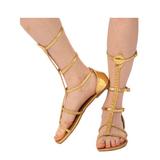 Womens Cleopatra Sandal Halloween Costume Accessory