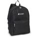 Everest Luggage Multi Pattern Backpack (One Size, Black)