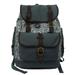 K-Cliffs Canvas Fashion Backpack for Students in Grey