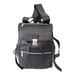 LEATHER DRAWSTRING BACKPACK