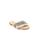 Kate Spade Solaina Embellished Slide Sandals Tan