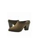 Pierre Dumas Candra-1 Women's Slip On Chunky Heel Mules 87620