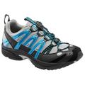 Dr. Comfort Performance Men's Athletic Shoe-11.5W-Metallic Blue