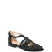 Brinley Co. Women's Multi Strap Flat Shoe