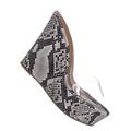 Choice40 Lucite Clear Platform Wedge Sandal - Cork & Hologram Snake (Women)