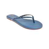 Yosi Samra Women's Roee Flip Flop, Everglade