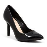 Lady Couture AVA - PATENT-BLK-38 3.5 in. Heel Pump Shoes, Black - Size 38