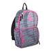 Eastsport Multi-Purpose Mesh Backpack with Front Pocket, Adjustable Straps and Lash Tab, Stripes