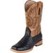 Roper Boys Kid s Black Ostrich Print Cowboy Boots