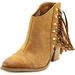 fergie bennie pointed toe leather ankle boot