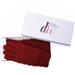 DEBRA WEITZNER Knit Winter Gloves Women and Men Thinsulate Glove Burgundy