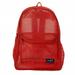 Heavy Duty Classic Student Mesh Backpack Padded Straps Red
