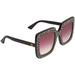 Gucci Red Gradient Square Sunglasses GG0148S 005 53