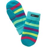 Swiss Tech Girls' Striped Knit Mitten