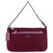 Coach Nolita Large Colorblock Wristlet Handbag Purse (Cyclamen/Marshmallow)