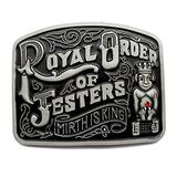 Royal Order of Jesters Belt Buckle Billiken ROJ Jester Mirth is King Biliken