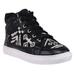 Bronx Womens Zoo Nee Leather Tribal Knit Fashion Sneakers