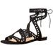 Daya by Zendaya Womens Stella Open Toe Casual Strappy Sandals