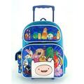 Large Rolling Backpack - Adventure Time - Big Group/Team 16" New 635138