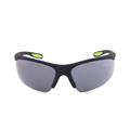 Fila Sport F1060 002 Wrap Sunglasses Rubberized Black Frame grey Lens