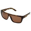 Menâ€™s Polarized Lens Flat Top Lifestyle Sunglasses Black Frame