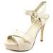 G by Guess Womens Cenikka Open Toe Ankle Strap Platform Pumps
