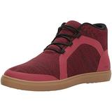 RW by Robert Wayne Men's Fenmore Sneaker, Dark Red, 10 D US