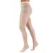 Truform Sheer Pantyhose: 15-20 mmHg, Ivory, Queen Plus