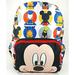 Backpack - Disney - Mickey Mouse Face All-Print 16" School Bag New 124632-2