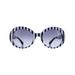 Kate Spade Womens Cindra/S Non-Polarized Striped Round Sunglasses
