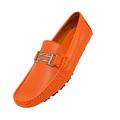 Amali Mens Perforated Harry Slip On Driving Moccasin Loafer