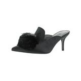 Charles David Womens Adelle Pointed Toe Pompom Mules