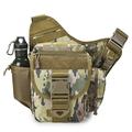 Outdoor Saddle Bag SLR Camera Bag Multifunctional Single Shoulder Water-resistant Backpack Camouflage Waist Pack