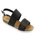 Women Comfy Buckle Straps Sandals Flip Flop Platform Sandals